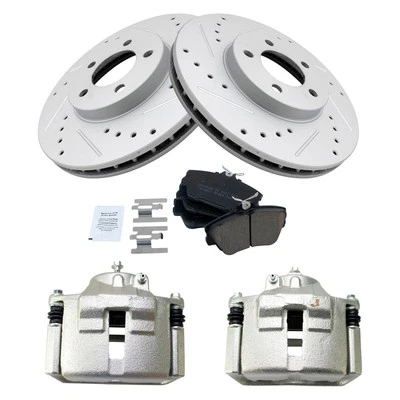 TRQ BRA71649 Brake Kit For Lincoln Continental 2002 Front F3LY2001A Foto 1 de 4