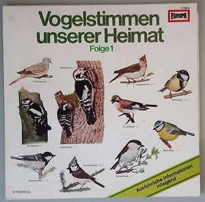 Bernd Eggert – "Vogelstimmen Unserer Heimat Folge 1" (Europa – 111 080.2) - Bild 1 von 9