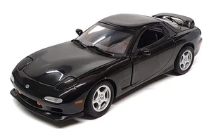 Kyosho 1/18 Scale Diecast DC2124H - Mazda RX-7 - Black - Foto 1 di 6