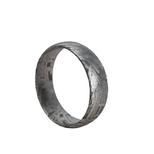 Meteorite Ring, Natural Muonionalusta meteorite,Personalized customization Ring - Picture 1 of 10