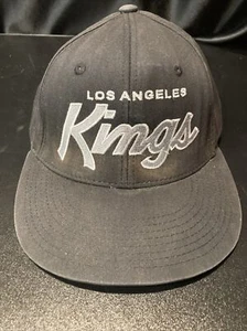 ZEPHYR Hat SnapBack Los Angeles Kings Cap Black Embroidered Rare - Picture 1 of 17