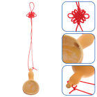 Yellow Wooden Water Dipper for Bathing, Cooking, and Feng Shui
