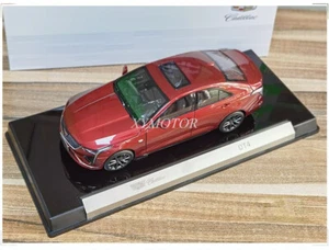 1/18 Cadillac CT4 2021 Metal Diecast Model Car vehicle Gift Red Hobby Display - Picture 1 of 14