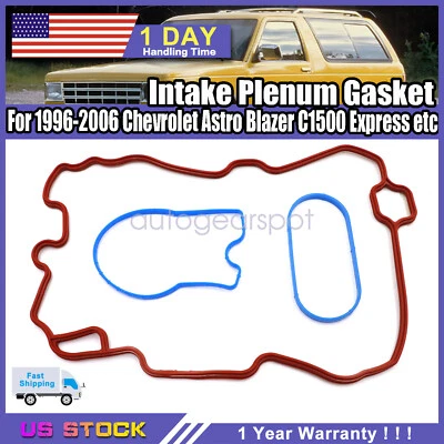 Junta plenum de admisión para motor Chevrolet GMC 1996-2004 6 cilindros 4,3 L MS95816 Foto 1 de 4