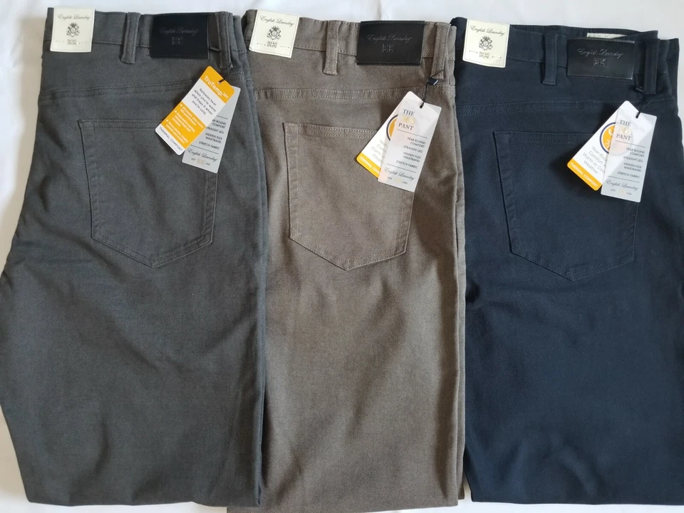 New Men's English Laundry 365 TruTemp 5 Pocket Pant Classic Comfort Great Gift - Image 1 of 1