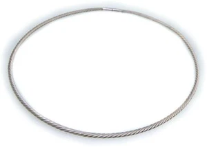 Cadena cordón plata auténtica 925 2,0 mm 42 cm collar plata de ley - Imagen 1 de 2