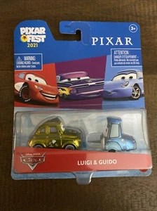 Disney Pixar Cars Luigi & Guido Pixar Fest 2021 New - Picture 1 of 7