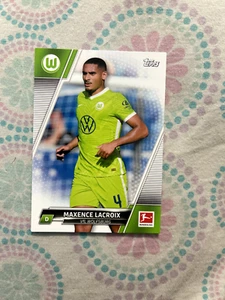 Topps 2022 Bundesliga Performance Record Maxence Lacroix VfL Wolfsburg - 1 Card - Picture 1 of 1