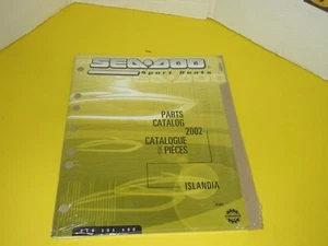 2002 NEW sealed Sea-doo Islandia parts catalog #219301400 - Picture 1 of 2