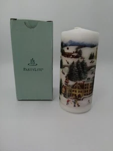Vela de muñón Partylite Winter Wishes 15,5 x 6,8 cm inodora D3610 - Imagen 1 de 8