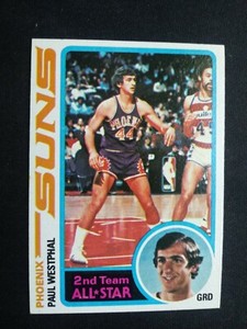 1978-79 Topps Basketball Card # 120 Paul Westphal (HOF) - Phoenix Suns (EX/NM)