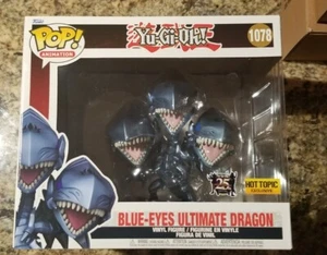 Funko Pop! Blue-Eyes Ultimate Dragon 1078 Yu-Gi-Oh Hot Topic exclusivo - Imagen 1 de 2