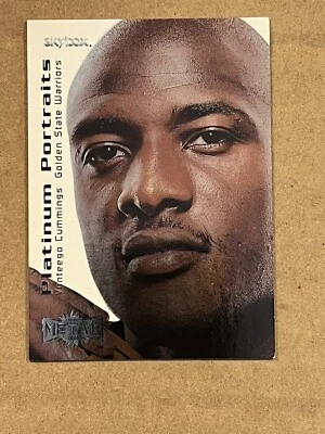 1999-00 SKYBOX METAL - PLATINUM PORTRAITS VONTEEGO CUMMINGS WARRIORS #6 OF 15 PP - Image 1 of 2