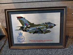 Tornado Gr.1 617 Squadron The Dambusters Framed Wall - Picture 1 of 4