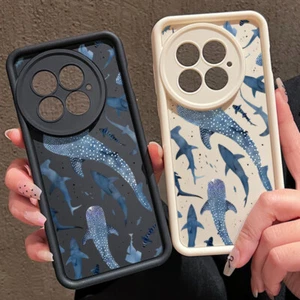 ShockProof Silicone Case For OnePlus 13R 12R 13 12 13T Ace 5 3 Whale Shark Cover - Picture 1 of 15