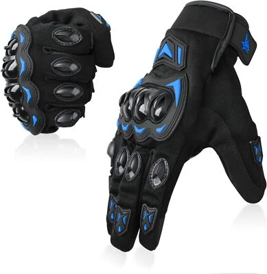 Guantes de moto para hombre mujer moto montar pantalla táctil guantes de dedo completo Foto 1 de 4