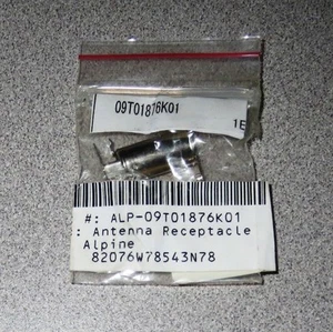 Alpine CDE785 ALP-09T01876K01 Antenna Receptacle 82076W78543N78 - New! - Picture 1 of 2