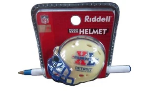 Casco da calcio tascabile PITTSBURGH STEELERS SUPER BOWL XL Riddell DETROIT - Foto 1 di 2