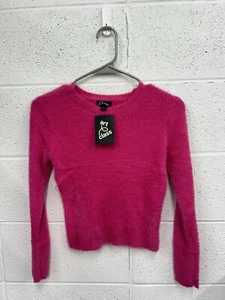 Art Class Hot Pink Fuzzy Sweater (M-8) Child - Picture 1 of 4