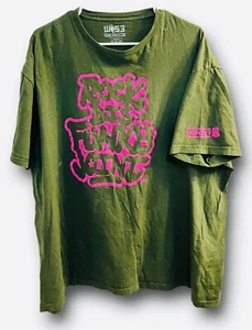 Wise Intelligent Rock Dis Funky Joint Rare Merch Tee T Shirt Graffiti Hip Hop XL - Picture 1 of 6