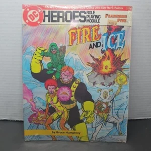 New Fire and Ice (1986, Mayfair Games 215) DC Heroes RPG New In Shrink Wrap! - Picture 1 of 4