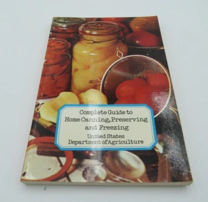 Vintage kompletter Leitfaden zum Einmachen, Konservieren und Einfrieren zu Hause USDA 1973 Kochbuch - Bild 1 von 5