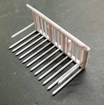 10ft Buckrake for Britain farm 1/32 Pin &Cone for Britains JCB 310 - *Unpainted* - Image 1 of 3