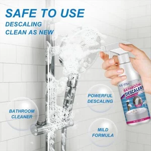 1/2x Bathroom Foam Cleaner Spray Powerful Descaling Bathtub Agent Clean Tool DE - Bild 1 von 19