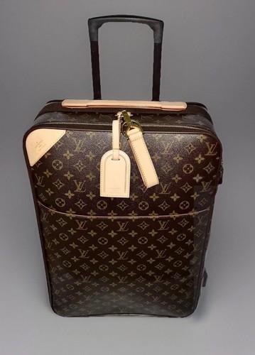 LOUIS VUITTON（LV） Autentica valigia da viaggio Louis Vuitton Pegase senza tempo con borsa per indumenti Coa ?