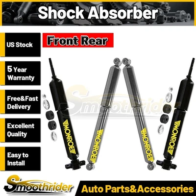 Monroe 4pcs Front Rear Shock Absorber For 1997 1998 1999-2002 Ford Expedition - Image 1 of 4