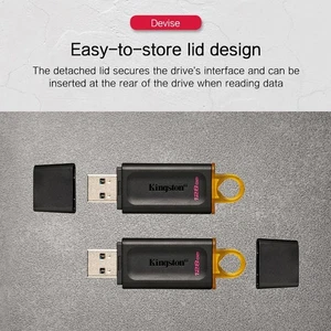 Kingston 128 GB Thumb/Pen/Jump/USB Stick Data Traveler Exodia 2 Stück Flash Drive - Bild 1 von 13