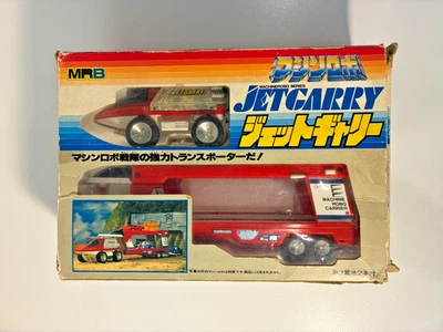 1986 Bandai Jet Garry MRB Robo Machine Men GoBots ROC Cronos Transformers Works - Image 1 of 4