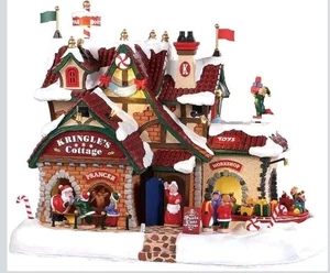 Lemax 95462 Kringles Cottage Polo Norte Navidad Nueva Caja Animada Vista Sonido  - Imagen 1 de 23