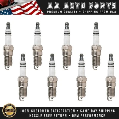 Bujías de 8 piezas para Lincoln Town Car Mercury Grand Marquis 4,6 L SP413 AGSF32N Foto 1 de 4