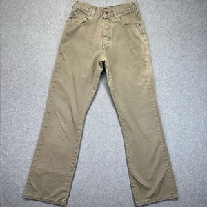 Pantalones para hombre Silver Jeans Co. 29x32 color tostado botón mosca hechos en Canadá Y2K - Imagen 1 de 24