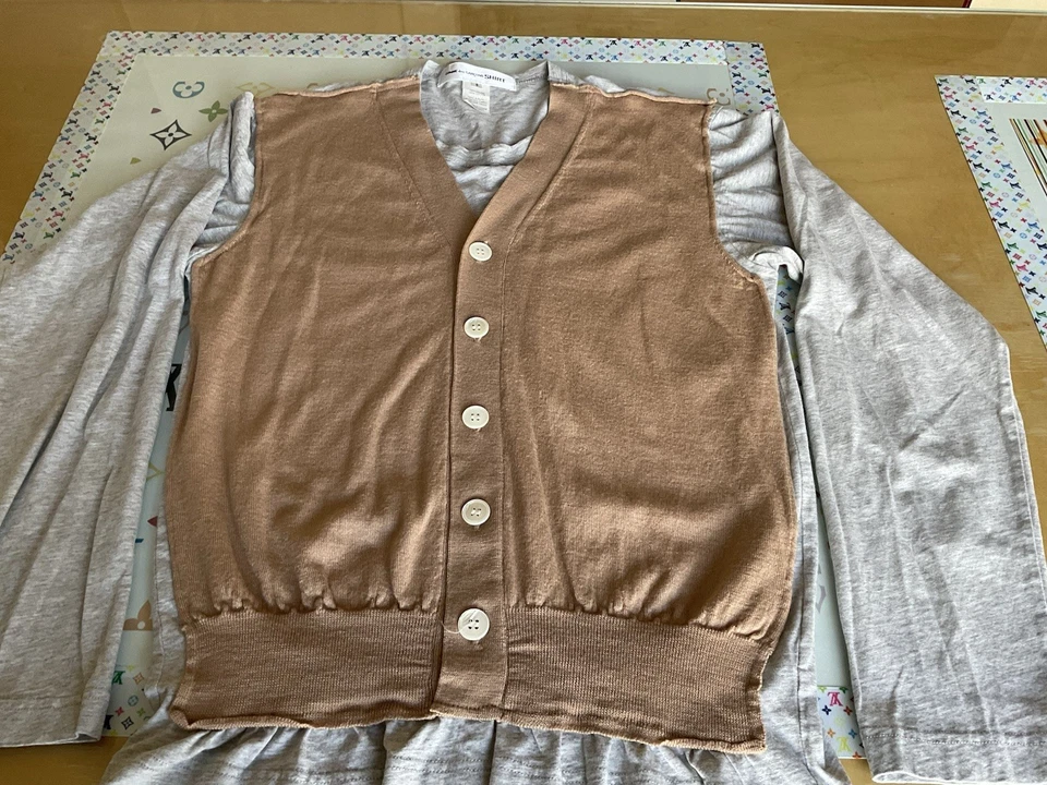 CAMISETA COMME DES GARÇONS ALGODÓN/LANA (S) Foto 1 de 4