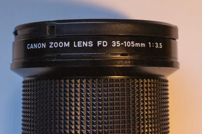 Nuevo objetivo Canon FD 35-105 mm f/3,5 Foto 1 de 4