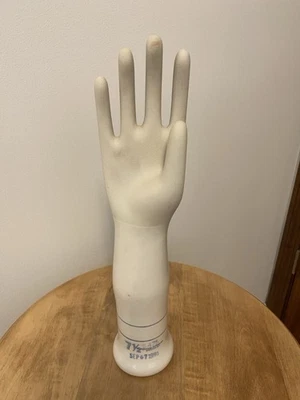 De colección 1991 General Porcelain Hand Guante Molde Trenton NJ Talla 7.5 Mano Derecha Foto 1 de 4