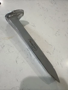 Verchromter Eisenbahnspieß / Van Der Horst / 6,5" massiver Briefbeschwerer Werbung - Bild 1 von 9