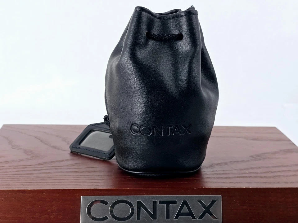 🌸[COMO NUEVO] Contax GCL-1 Estuche de lente de cuero genuino original de JAPÓN Foto 1 de 4