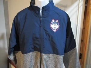UConn Huskies Full Zip Jacket Men's XL new with tags Free Shipping - Picture 1 of 3