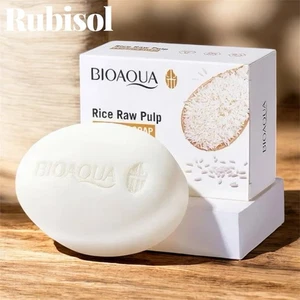 bioaqua reis rohes Fruchtfleisch Jabón De Arroz - Bild 1 von 1