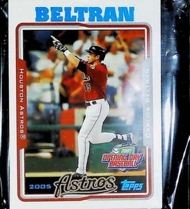 2005 Topps Opening Day Houston Astros Team Set 6 Cards MINT - Picture 1 of 1