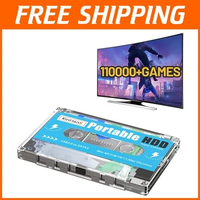 Disco duro portátil para juegos de 500 GB - Plug & Play Foto 1 de 4