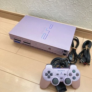 Console PlayStation 2 SAKURA SCPH-39000 PS2 rosa controller funzionamento confermato - Foto 1 di 12