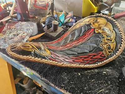 Traje de asiento individual Harley Bobber Chopper Foto 1 de 4