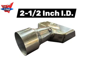 Puntas de cola Plymouth Cuda 1970-74 (2-1/2 pulgadas I.D.) (Acero Inoxidable 304) - Imagen 1 de 3
