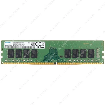 Samsung 16GB DDR4-2400 PC4-19200 2Rx8 DIMM Desktop Memory RAM M378A2K43CB1-CRC - Image 1 of 2