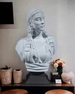 Busto nativo americano - Imagen 1 de 9