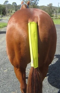 Horse Tail wrap Neoprene Easy Tail Protection Choose your size YELLOW - Picture 1 of 3